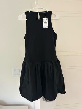 NWT Mango Sleeveless Bubble Hem Dress